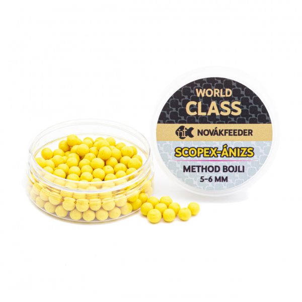 Novák Feeder World Class 5-6mm Scopex-Penic Method Bait Bait 15gr