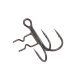 Fox Rage Strike Point Stinger Treble 3/0 Three prong hook 4pcs