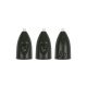 Fox Rage Tungsten Bullet Weights 5gr Weight 3 pcs