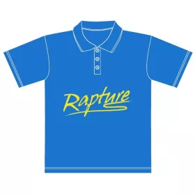 Rapture Polo Shirt Azure Blue XL
