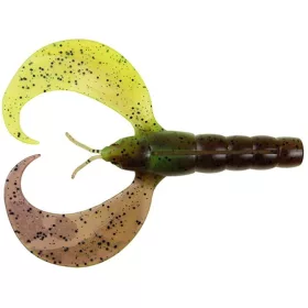Fox Rage Mini Craw UV Green Pumpkin Rubber Lure 8cm