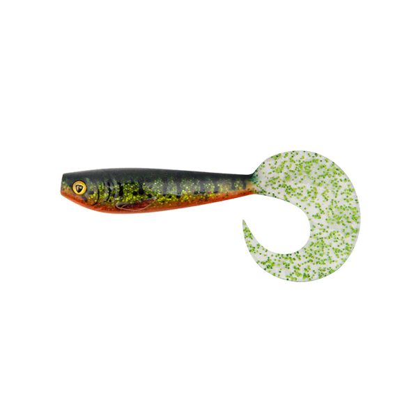 Fox Rage Pro Grub UV Pike rubber fish 10cm