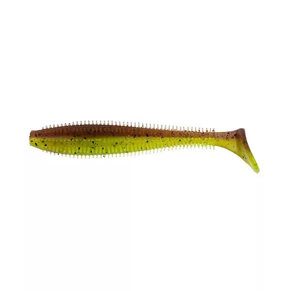 Fox Rage Spikey Shad UV Green Pumpkin Gumihal 9cm