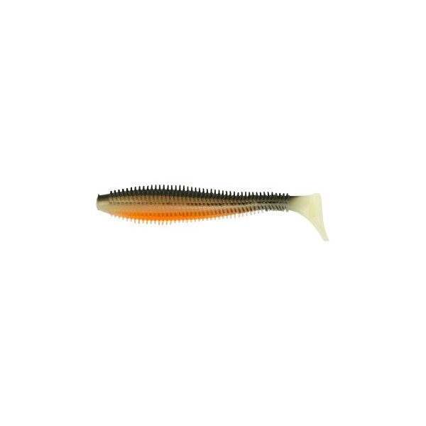 Fox Rage Spikey Shad UV Hot Olive Gumihal 9cm