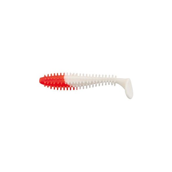 Fox Rage Spikey Shad UV Red Head Gumihal 9cm