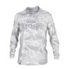 Fox Rage UV Hooded Light Camo Top Hooded Sweatshirt M