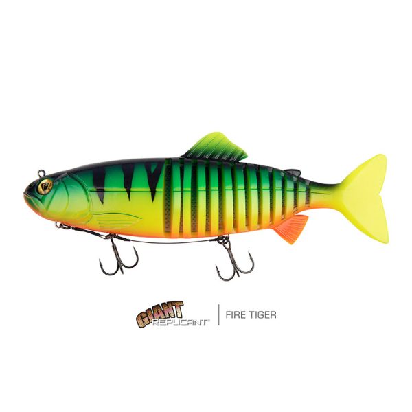 Fox Rage Jointed Replicants 27cm Fire Tiger UV Lure