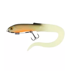 Fox Rage Slick Eel Loaded 28cm UV Hot Olive Plastic Lure