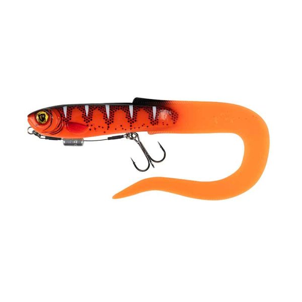 Fox Rage Slick Eel Loaded 28cm UV Red Wake Plastic Bait