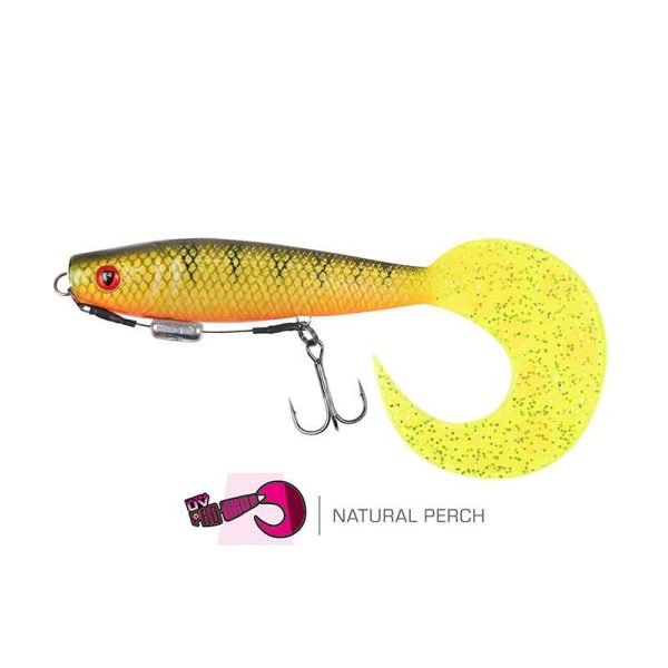 Fox Rage Pro Grub Loaded 12cm 17gr Natural Perch Bait