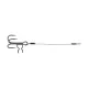 Fox Rage Strike Point Medium Lure 12cm 40lb Size 1 Stinger Rig 2pcs