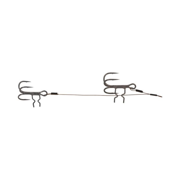 Fox Rage Strike Point Double Stinger 10cm and 5cm with 6 and 8 hooks 2pcs