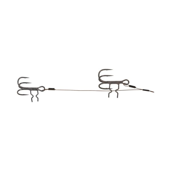Fox Rage Strike Point Double Stinger 13cm and 6cm with 1 and 2 hooks 2pcs