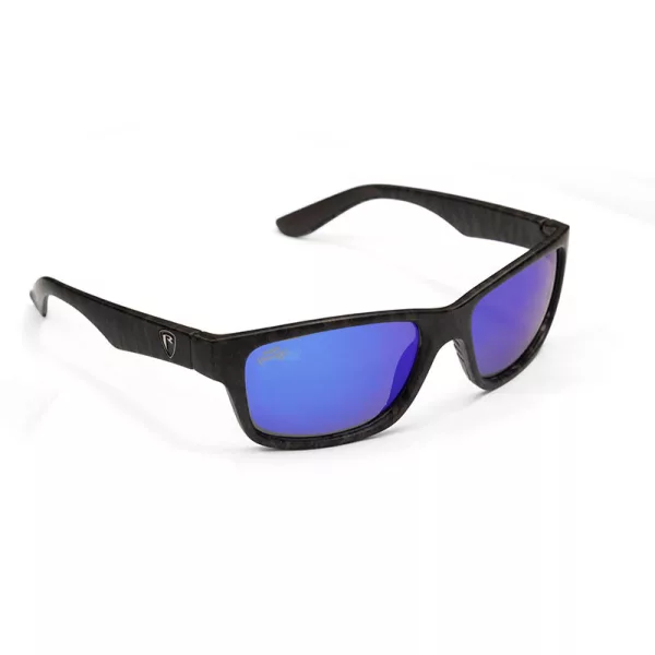 Fox Rage Eyewear Camo Frame Grey Lens Mirror Blue Sunglasses