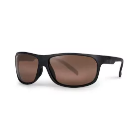 Fox Rage Matt Black Wrap Brown Lens Sunglasses