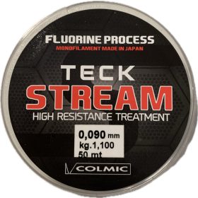 Colmic Teck Stream 50m 0,090mm Monofil Leader Line