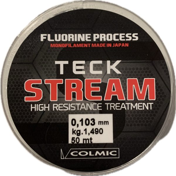 Colmic Teck Stream 50m 0,103mm monofilament leader