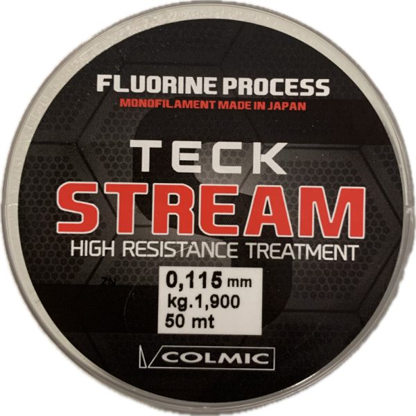 Colmic Teck Stream 50m 0,115mm monofilament leader