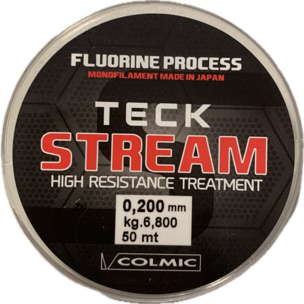 Colmic Teck Stream 50m 0,20mm monofilament leader