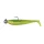 Fox Rage Bulk Loaded Zander Pro Shads UV Lemon Tiger 10cm 4/0 10gr Plastic Bait