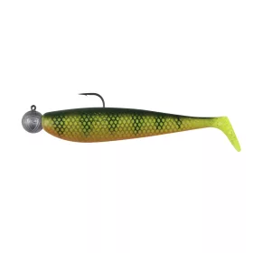   Fox Rage Bulk Loaded Zander Pro Shads UV Natural Perch 10cm 4/0 10gr Plastic Bait