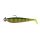 Fox Rage Bulk Loaded Zander Pro Shads UV Natural Perch 12cm 4/0 50gr Plastic Bait