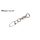 Major Craft Otoku BB Swivel #3 Swivel 10pcs