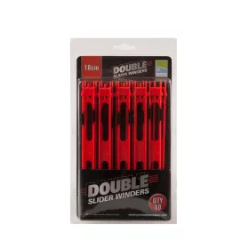 Preston Double Slider Winders Red Winder 18cm