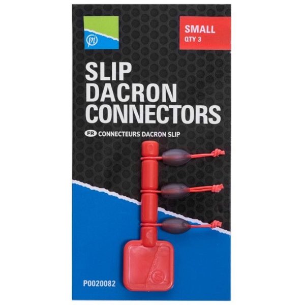 Preston Slip Dacron Connector Small