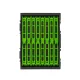 Preston Interlok Winder Tray Green Rig Winder Set with Module Green 26cm