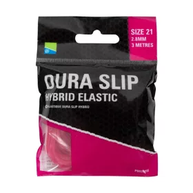   Preston Dura Slip Hybrid Elastic 21 Pink 2,8mm Pole Hybrid Elastic 3m