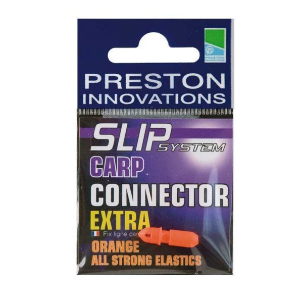 Preston Slip Carp Connector Extra Yellow Fluo Quick Clamp