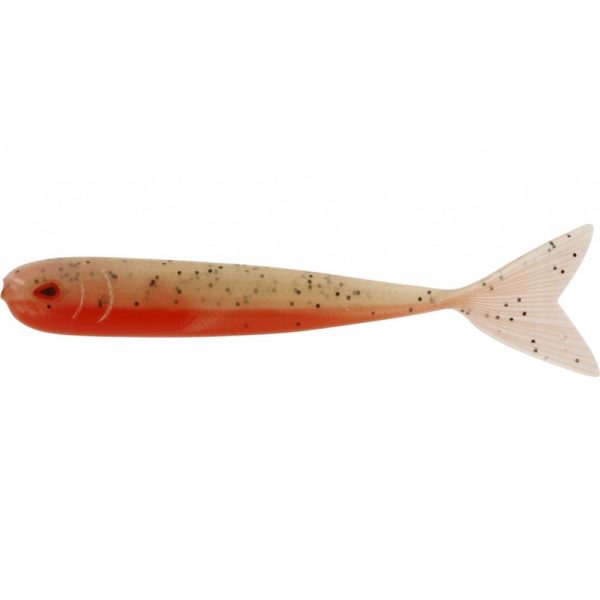 WESTIN MegaTeez V-Tail 9 cm 4 g Confused Tomato 6 pcs Plastic artificial lure