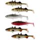 WESTIN Stanley the Stickleback Shadtail 5,5cm 1,5g Clear Water Mix 6pcs Plastic lures