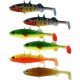 WESTIN Stanley the Stickleback Shadtail 5,5cm 1,5g Dark Water Mix 6pcs Plastic lures