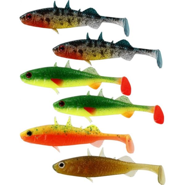 Westin Stanley the Stickleback Shadtail 7,5cm 4g Dark Water Mix Plastic Artificial Lure