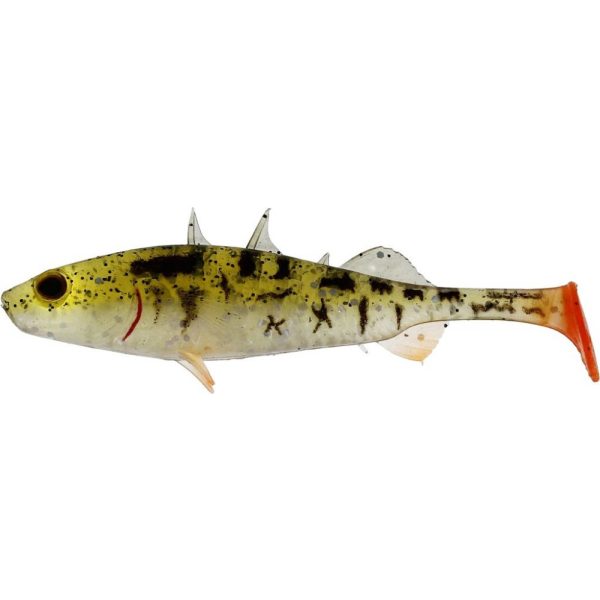 WESTIN Stanley the Stickleback Shadtail 5,5cm 1,5g Pearl Stickleback 6pcs Plastic artificial lure