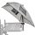 Preston Offbox grey Bait Brolly Lure Umbrella