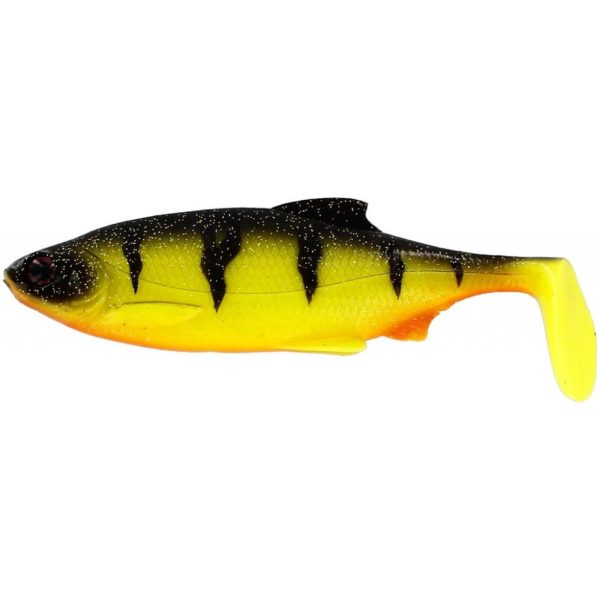 WESTIN Ricky the Roach Shadtail 14cm 42g Fire Perch 1pc Plastic artificial bait