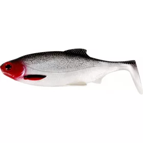   WESTIN Ricky the Roach Shadtail 10cm 14g Redlight 2pcs Plastic Lure