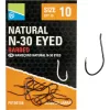 Preston Natural N-30 10 Eyed, Barbed Hook 15pcs