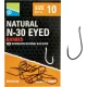 Preston Natural N-30 10 Eyed, Barbed Hook 15pcs