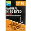 Preston Natural N-30 10 Eyed, Barbed Hook 15pcs