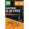 Preston Natural N-30 18 Eyed, Barbed Hook 15pcs