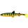 WESTIN HypoTeez Shadtail 9 cm 5 g Crazy Firetiger 6 pcs/pack Plastic artificial bait