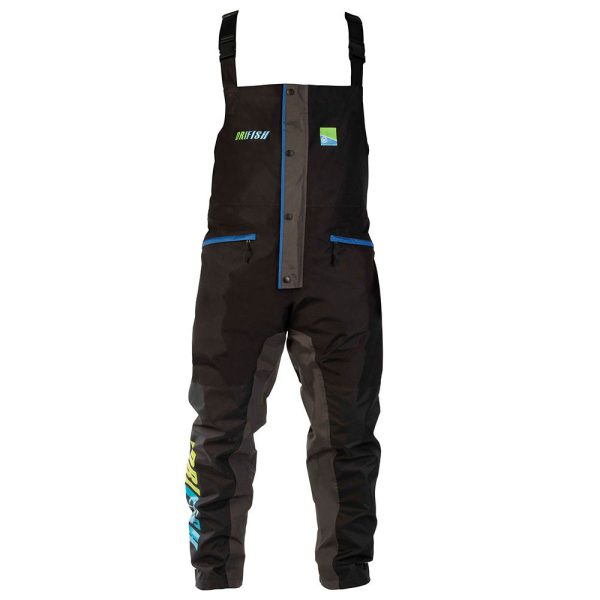 Preston Drifish Bib & Brace Rain Trousers L