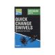 Preston Quick Change Swivels Small Quick Clip