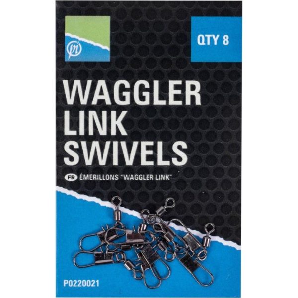 Preston Waggler Link Swivels Quick Release