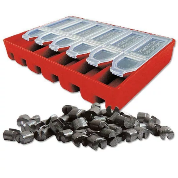 Preston Stotz Dispenser 6 Way Larger Sizes (Euro Only) Split Shot Lead