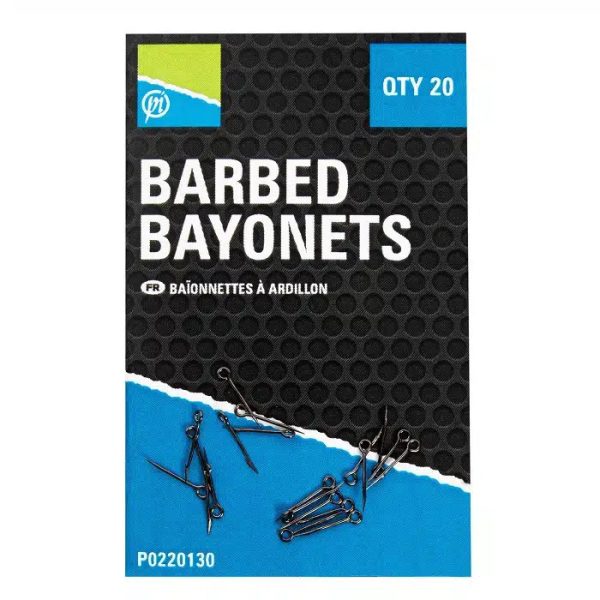 Preston Barbed Bayonets Nozzles